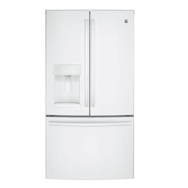 GE GFE28GGKWW 27.8 cu. ft. French Door Refrigerator in White